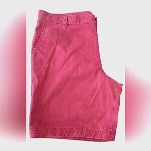 Izod Saltwater Stretch Coral Shorts Size 40 Mens